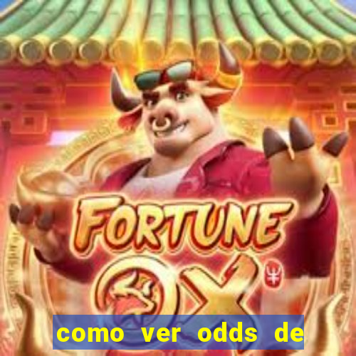 como ver odds de jogos passados